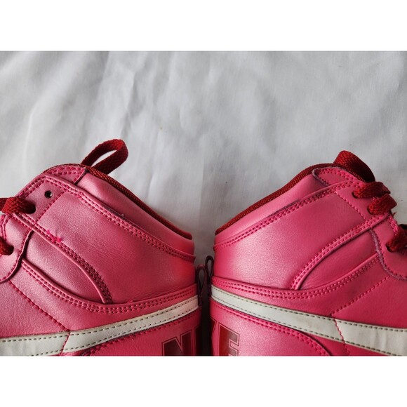 Nike Women's 8.5 Big Nike High LE Hot Pink/Red LE Valentine's Edition 358858-612 - Picture 9 of 13